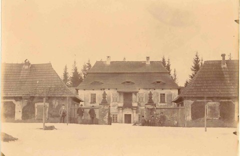 Karlštejn, velikonoce 1900-